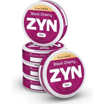 ZYN black cherry 1,5 mg 5 krabiček po 20 sáčcích