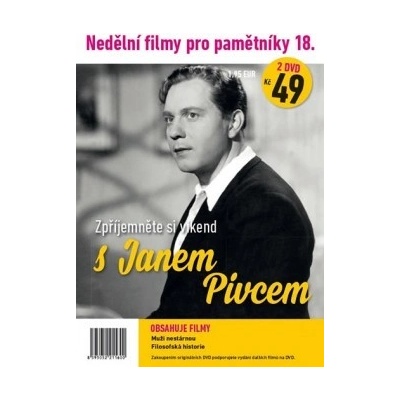 Nedělní filmy pro pamětníky 18. - Jan Pivec DVD