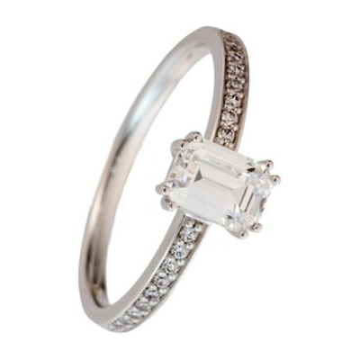 Burkhardt and Bischoff Дамски пръстен от бяло злато с диаманти Burkhardt and Bischoff 5Z0036 (5Z0036)