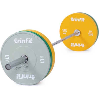 Trinfit Olympijská činka Bumper training 80 kg