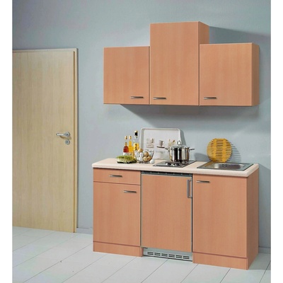 Flex Well Kuchyňa Nano 150 cm/typ 2 chladnička/varná doska