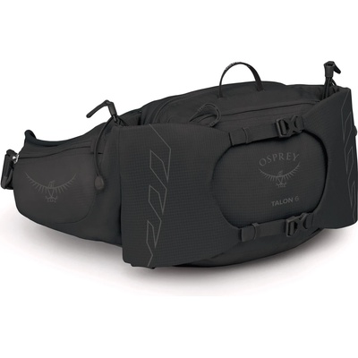 Osprey Чанта за кръст Osprey Talon 6 Hip bag - Black / Coal Grey - размер 6 l (510-6053-0111)