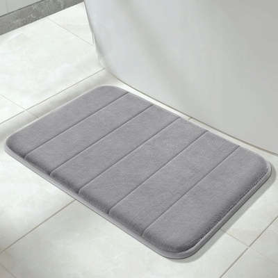 HomePRO AG491C Kúpeľňový koberec WC šedá 80x50cm / 40x50cm
