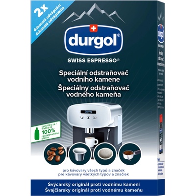 Durgol Swiss Espresso odstraňovač vodního kamene 2×125 ml – Zboží Dáma