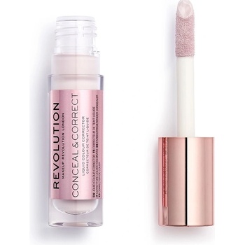 Revolution Beauty Conceal & Correct Коригиращ течен коректор лавандула 4 g