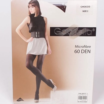 Image 1 of Тъмнокафяв микрофибърен чорапогащник - 60 den