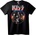 NOONEBRAND Тениска KISS Лого на Бандата - XS, Black