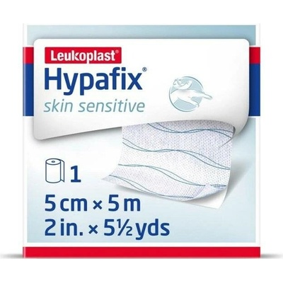 Leukoplast Hypafix skin sensitive—5cm x 5 m, 1ks