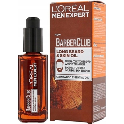 L'Oréal Paris Men Expert Barber Club Long Beard & Skin Oil olej na vousy 30 ml – Zboží Dáma