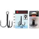 EXPERT plaváky trojháček s protihrotem 1215 černý vel.1 6 ks