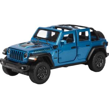 Rastar Метална кола Rastar - Jeep Wrangler Rubicon 4xe, 1: 32, синя (Ras64621_Albastru)