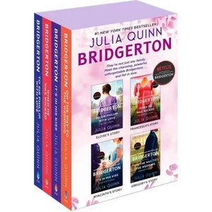 Bridgerton Boxed Set 5-8: To Sir Phillip, with Love / When He Was Wicked / It's in His Kiss / On the Way to the Wedding (ISBN: 9780063303713)