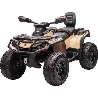 KikkaBoo Акумулаторна кола KikkaBoo - Licensed Can Am Outlander ATV, Khaki (31006050431)