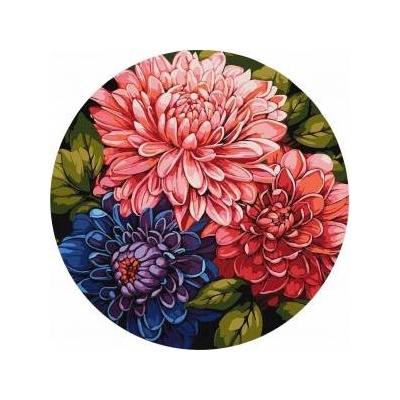 Ideyka Painting by numbers - Colorful bouquet d39cm