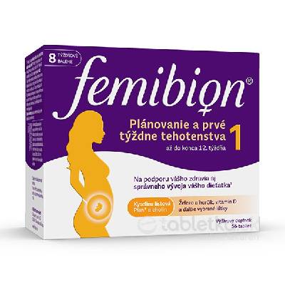 P&G Health Austria GmbH & Co. OG Femibion 1 Plánovanie a prvé týždne tehotenstva 56 tbl