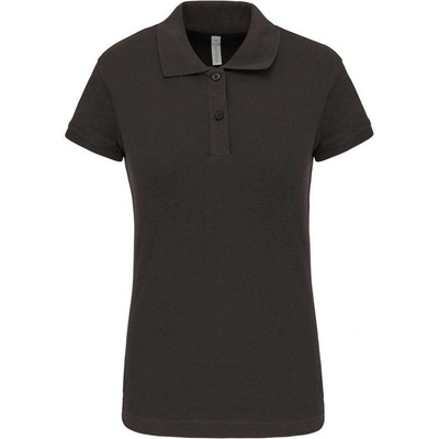 Kariban K240 Dámske elastické piqué polo "Brooke" sivá Dark
