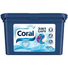 Coral Optimal White+ Caps kapsule 3v1 18 PD