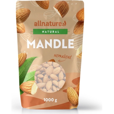 Allnature Mandle jádra 1000 g