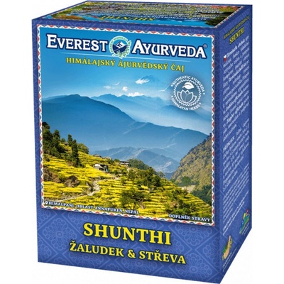 Everest Ayurveda Shunthi Žalúdok a črevá sypaného čaju 100 g