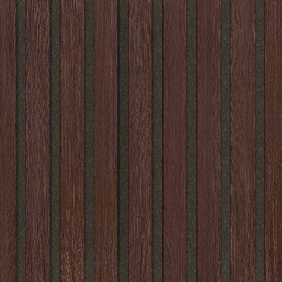 Archo - Akustický panel Design line Folie Ořech rustikální na černém filcu 2600 x 400 x 21 mm