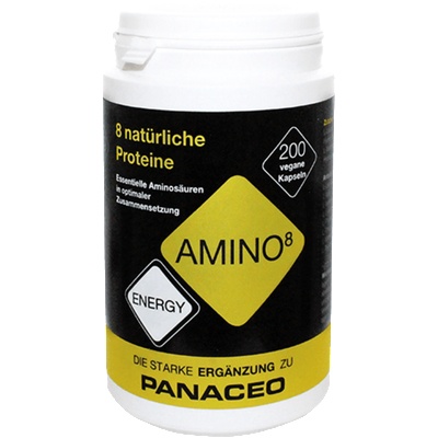 Panaceo Капсули Energy Amino⁸ - 200 капсули