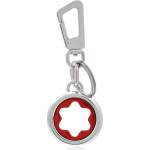 Mont Blanc MB128746 Keychain - Clear (Silver / Red)