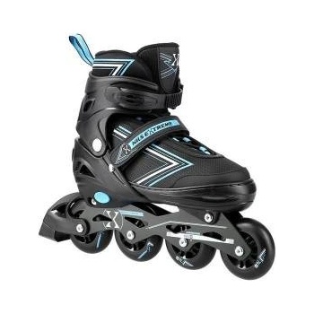 NILS Extreme Ролери Nils Extreme, NH11912, Регулируеми, 2 в 1, L (39-42), Черен/Син