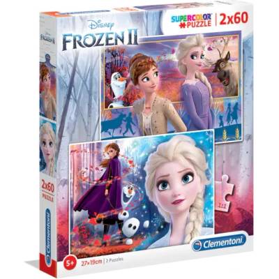 Clementoni Пъзел Frozen 2 CLEMENTONI 2 x 60 ч. 21609