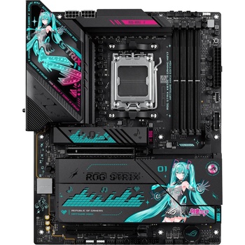 Image 1 of ASUS ROG STRIX X870E-H GAMING WIFI7 Hatsune Miku Edition (90MB1MA0-M0EAY0)