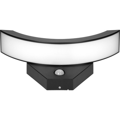 ORNO LED градинска лампа Orno - Spinel, IP54, 10W, 220V, с PIR сензор, черна (6119BLPMR4)