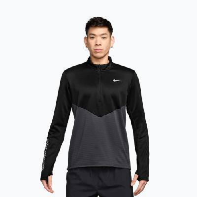 Мъжки суитшърт за бягане Nike Pacer Winterized 1/2 Zip anthracite/black