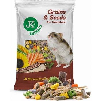 JK Animals zrniny a semínka kompletní krmivo Malý hlodavec 1 kg