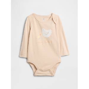 GAP Бебешко боди Unisex GAP GAP | Bezhov | Момчешки | 0-3 месеца