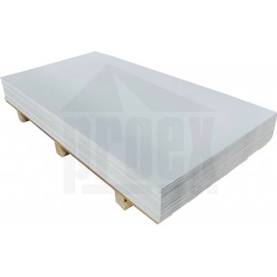 Poplastovaná tabule Bauder šedá - 1000x2000 mm