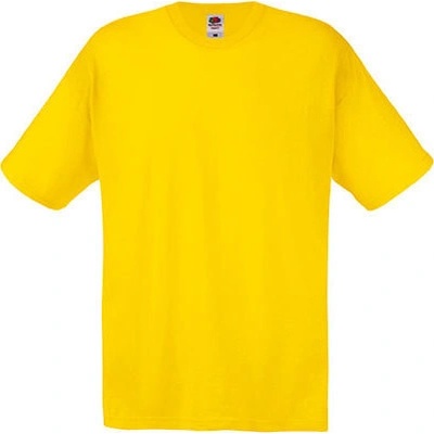 Fruit of the Loom spodní tričko Original Full-Cut T žlutá