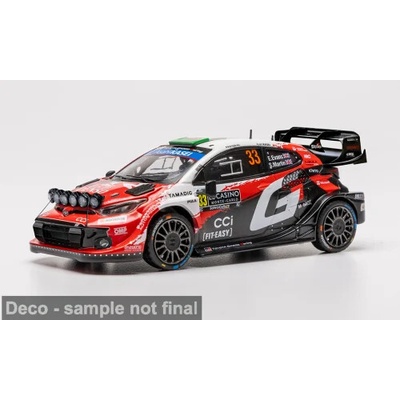 Toyota GR Yaris Rally1 Rallye Monte Carlo 2026 33 Evans MartinIXO 1:43