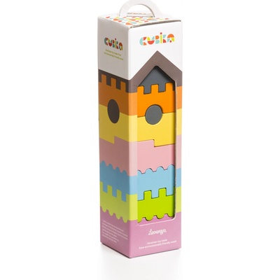 Cubika stavebnica Veža 8 ks