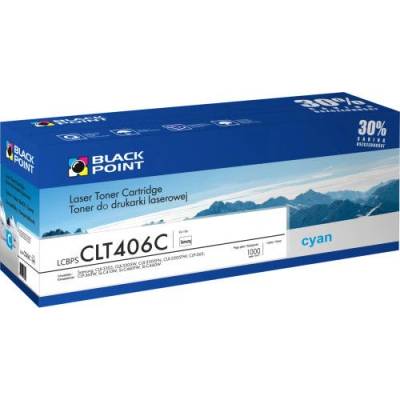 Compatible LCBPSCLT406C касета с цианов тонер за Samsung CLT-C406S (LCBPSCLT406C)