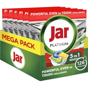Jar Platinum Yellow Tablety do myčky 126 ks