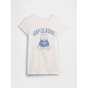 GAP Детска тениска Brannan Bear с логото GAP GAP | Byal | Момичешки | M