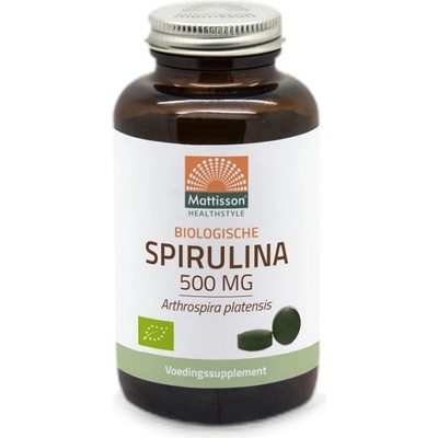 Mattisson Healthstyle Organic Spirulina 500 mg [240 Таблетки]