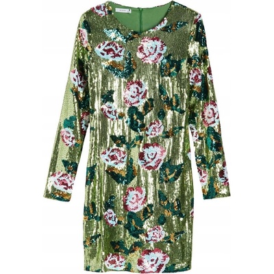 Reserved koktejlové mini šaty glamour