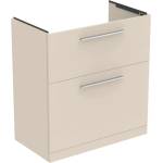 Ideal Standard i. Life A - Шкаф за мивка, 80x44x85 см, 2 чекмеджета, матов пясък T5274NF (T5274NF)