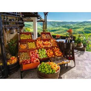 Ravensburger - Puzzle Fruit and vegetable market, Croatia - 500 piese