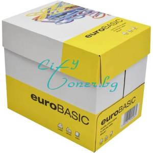  Копирна хартия Eurobasic А4, 80 гр. /м2 500 листа (Eurobasic-А4)