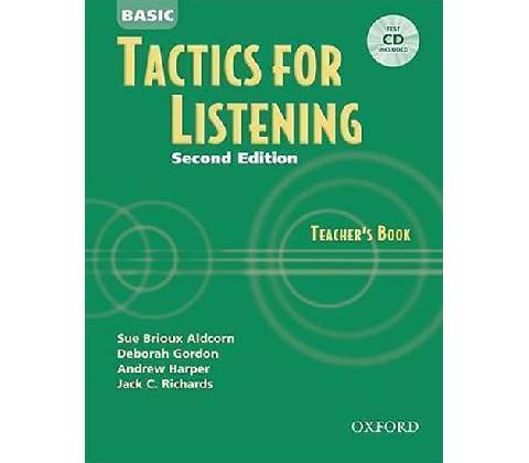 Tactics for Listening Basic Teacher´s Book + CD