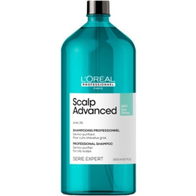 L´Oréal Professionnel Scalp Advanced AntiOiliness Shampoo čisticí šampon pro mastnou pokožku hlavy 300 ml