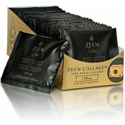 ZEEN Collagen Lemon 7200mg, Výživový doplnok-Morský kolagén s príchuťou Citrón, 35x 7,2 g