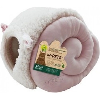 M-PETS - Dolly Eco - Пухкаво легло хралупа - розово, 47 x 35 x 30 см, Белгия - 20302499