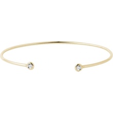 Klenota zlatý náramok s bezel diamantmi k0661033